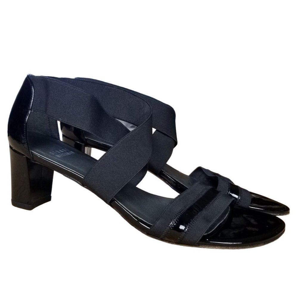 Stuart Weitzman Midexter Elastic Strappy Open Toe… - image 4